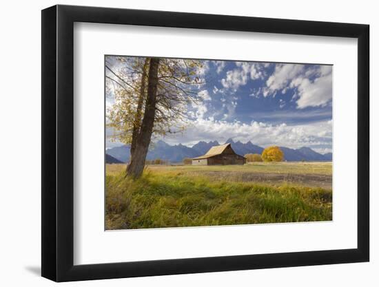 T.A. Moulton Barn, Mormon Row, Grand Teton National Park, Wyoming, USA-Maresa Pryor-Framed Photographic Print