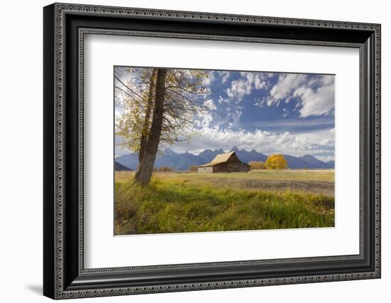 T.A. Moulton Barn, Mormon Row, Grand Teton National Park, Wyoming, USA-Maresa Pryor-Framed Photographic Print