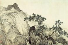 Scenes of Hermits' Long Days in the Quiet Mountains-T'ang Yin-Premier Image Canvas