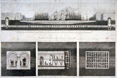 Thames Tunnel, London, 1827-T Blood-Mounted Giclee Print
