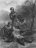 'The Death of the Earl of Warwick (King Henry VI)', c1870-T Brown-Framed Giclee Print