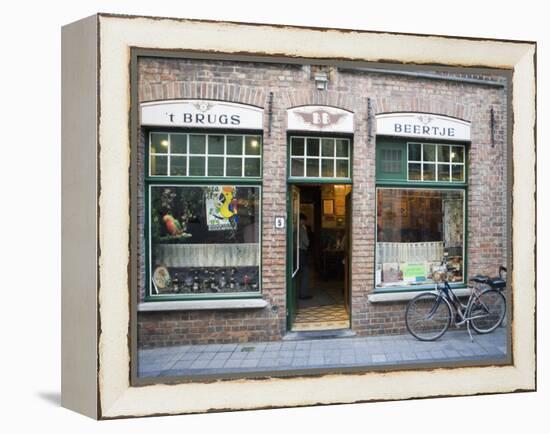 T Brugs Beertje, Bar, Bruges, Belgium, Europe-Martin Child-Framed Premier Image Canvas