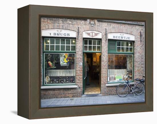 T Brugs Beertje, Bar, Bruges, Belgium, Europe-Martin Child-Framed Premier Image Canvas