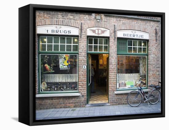 T Brugs Beertje, Bar, Bruges, Belgium, Europe-Martin Child-Framed Premier Image Canvas