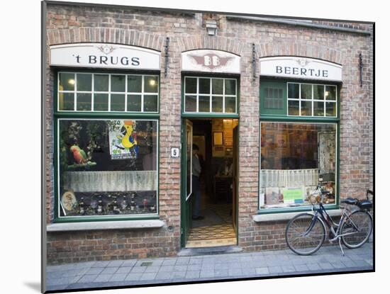 T Brugs Beertje, Bar, Bruges, Belgium, Europe-Martin Child-Mounted Photographic Print
