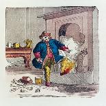 A Visit from St. Nicholas, 1840s-T.C. Boyd-Framed Giclee Print