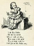 Little Miss Muffet-T. Dalziel-Art Print