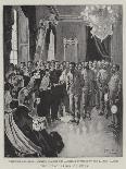 Assassination of President Mckinley (Wash Drawing)-T. Dart Walker-Framed Giclee Print