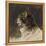 T? de chat ; vers 1824-1829-Eugene Delacroix-Framed Premier Image Canvas