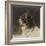 T? de chat ; vers 1824-1829-Eugene Delacroix-Framed Giclee Print