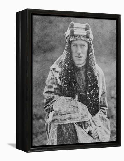 T E Lawrence (Lawrence of Arabia) in Arab Dress-null-Framed Premier Image Canvas