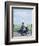 T E Lawrence on His Motorcyle-John Keay-Framed Giclee Print