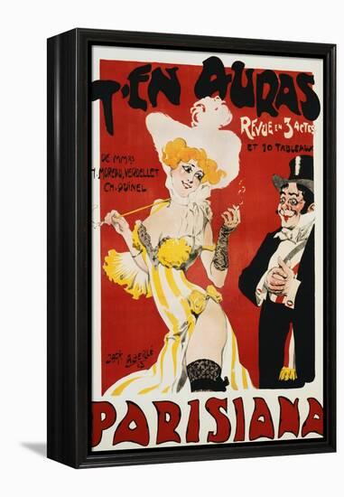 T'en Auras, Parisiana Poster-Jack Abeille-Framed Premier Image Canvas