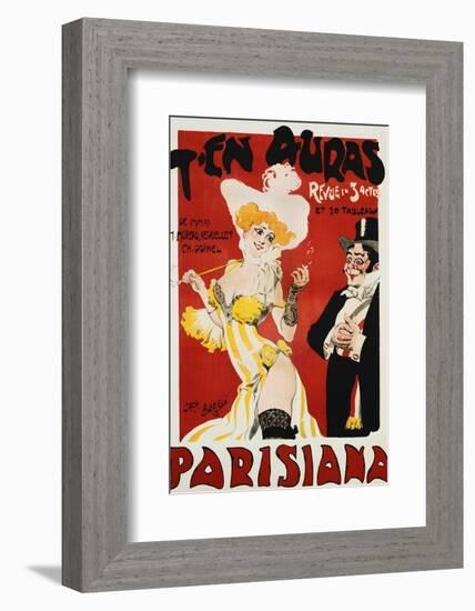 T'en Auras, Parisiana Poster-Jack Abeille-Framed Photographic Print