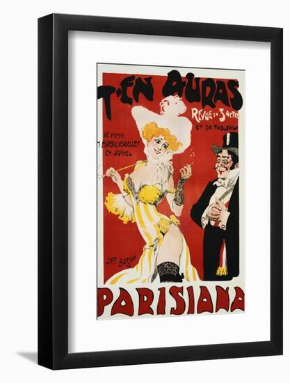 T'en Auras, Parisiana Poster-Jack Abeille-Framed Photographic Print