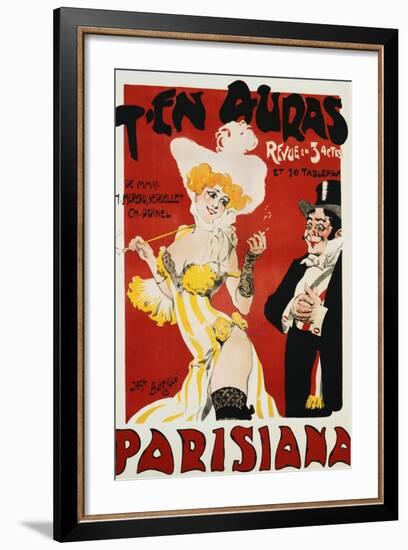 T'en Auras, Parisiana Poster-Jack Abeille-Framed Photographic Print