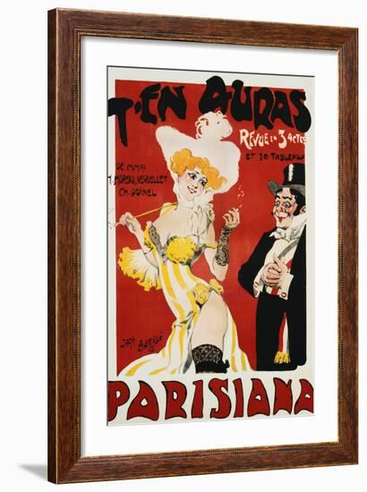 T'en Auras, Parisiana Poster-Jack Abeille-Framed Photographic Print