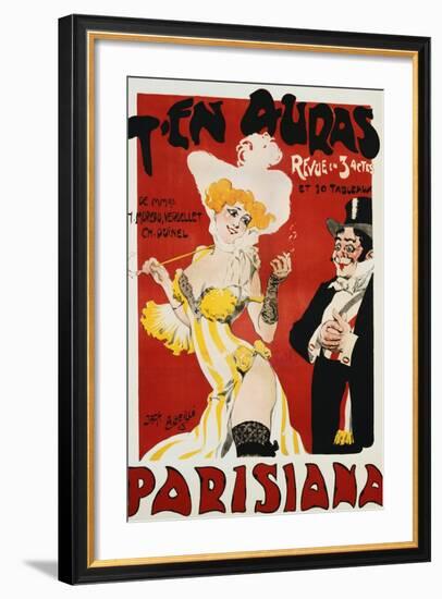 T'en Auras, Parisiana Poster-Jack Abeille-Framed Photographic Print