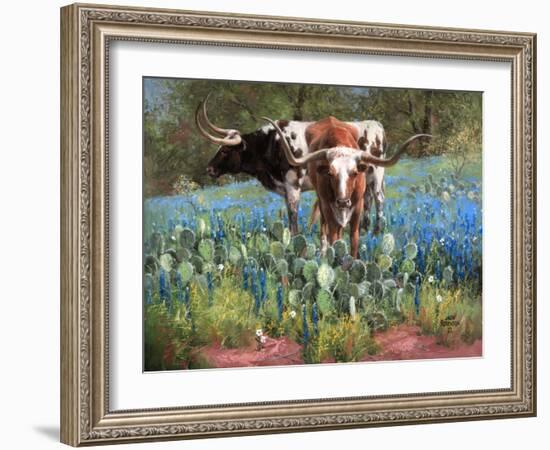 T for Texas-Jack Sorenson-Framed Art Print