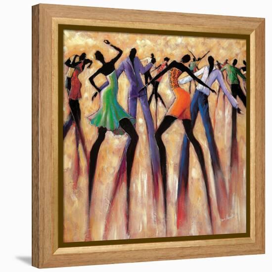 T.G.I.F.-Monica Stewart-Framed Stretched Canvas