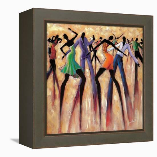 T.G.I.F.-Monica Stewart-Framed Stretched Canvas