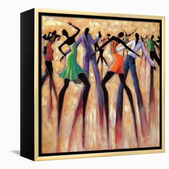 T.G.I.F.-Monica Stewart-Framed Stretched Canvas