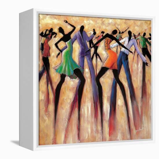 T.G.I.F.-Monica Stewart-Framed Stretched Canvas