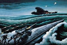 Score One for the Subs-T.h. Benton-Art Print