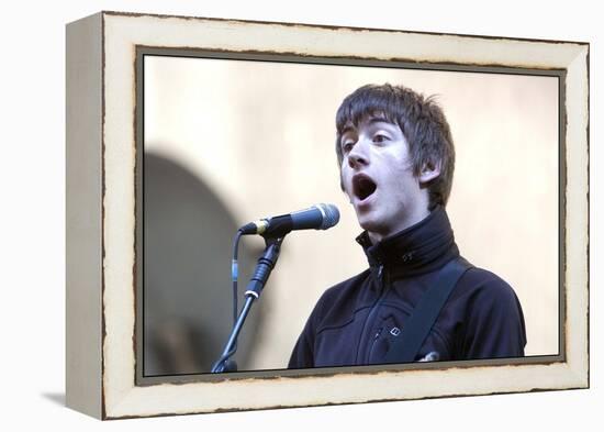 T in the Park' July 2007 Arctic Monkeys Perform on the Main Stage of T in the Park-null-Framed Premier Image Canvas