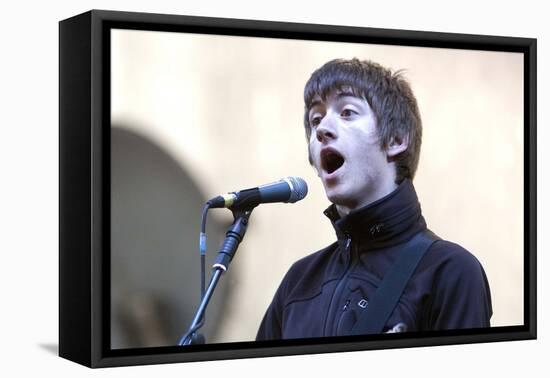 T in the Park' July 2007 Arctic Monkeys Perform on the Main Stage of T in the Park-null-Framed Premier Image Canvas