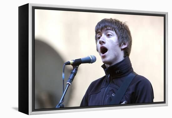 T in the Park' July 2007 Arctic Monkeys Perform on the Main Stage of T in the Park-null-Framed Premier Image Canvas