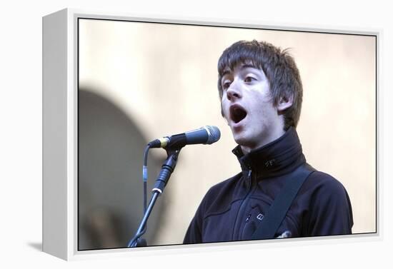 T in the Park' July 2007 Arctic Monkeys Perform on the Main Stage of T in the Park-null-Framed Premier Image Canvas