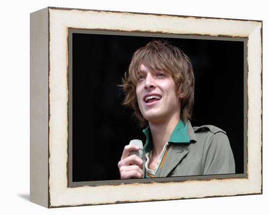 T in the Park' July 2007 Paulo Nutini Wows the Crowd on the Main Stage-null-Framed Premier Image Canvas