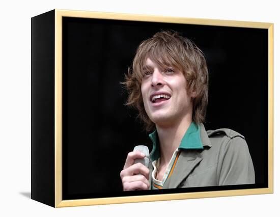 T in the Park' July 2007 Paulo Nutini Wows the Crowd on the Main Stage-null-Framed Premier Image Canvas