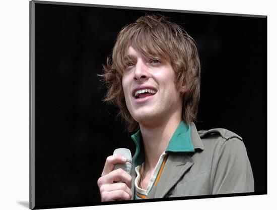 T in the Park' July 2007 Paulo Nutini Wows the Crowd on the Main Stage-null-Mounted Photographic Print