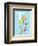 T is for Trees (blue)-Theodor (Dr. Seuss) Geisel-Framed Art Print