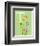 T is for Trees (green)-Theodor (Dr. Seuss) Geisel-Framed Art Print
