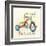 T is for Tricycle-Catherine Richards-Framed Art Print