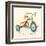 T is for Tricycle-Catherine Richards-Framed Art Print