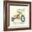 T is for Tricycle-Catherine Richards-Framed Art Print