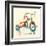 T is for Tricycle-Catherine Richards-Framed Art Print