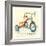 T is for Tricycle-Catherine Richards-Framed Art Print