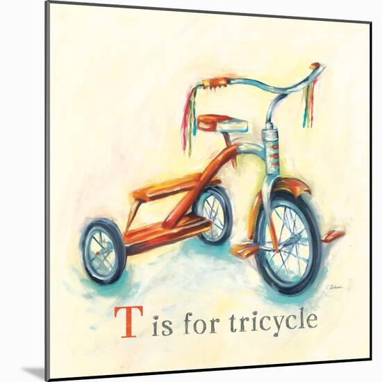 T is for Tricycle-Catherine Richards-Mounted Art Print