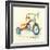 T is for Tricycle-Catherine Richards-Framed Art Print