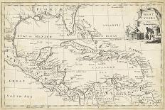 Map of West Indies-T. Jeffreys-Art Print