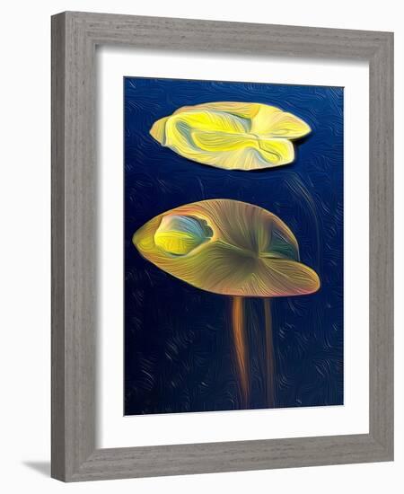 T_Lily, 2021, (digital)-Scott J. Davis-Framed Giclee Print