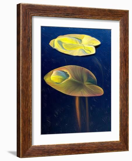 T_Lily, 2021, (digital)-Scott J. Davis-Framed Giclee Print