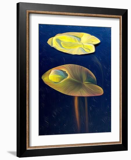 T_Lily, 2021, (digital)-Scott J. Davis-Framed Giclee Print