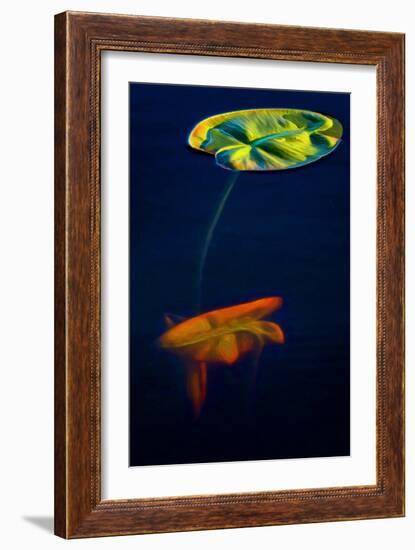 T_Lily3, 2021, (digital)-Scott J. Davis-Framed Giclee Print