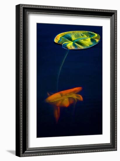 T_Lily3, 2021, (digital)-Scott J. Davis-Framed Giclee Print